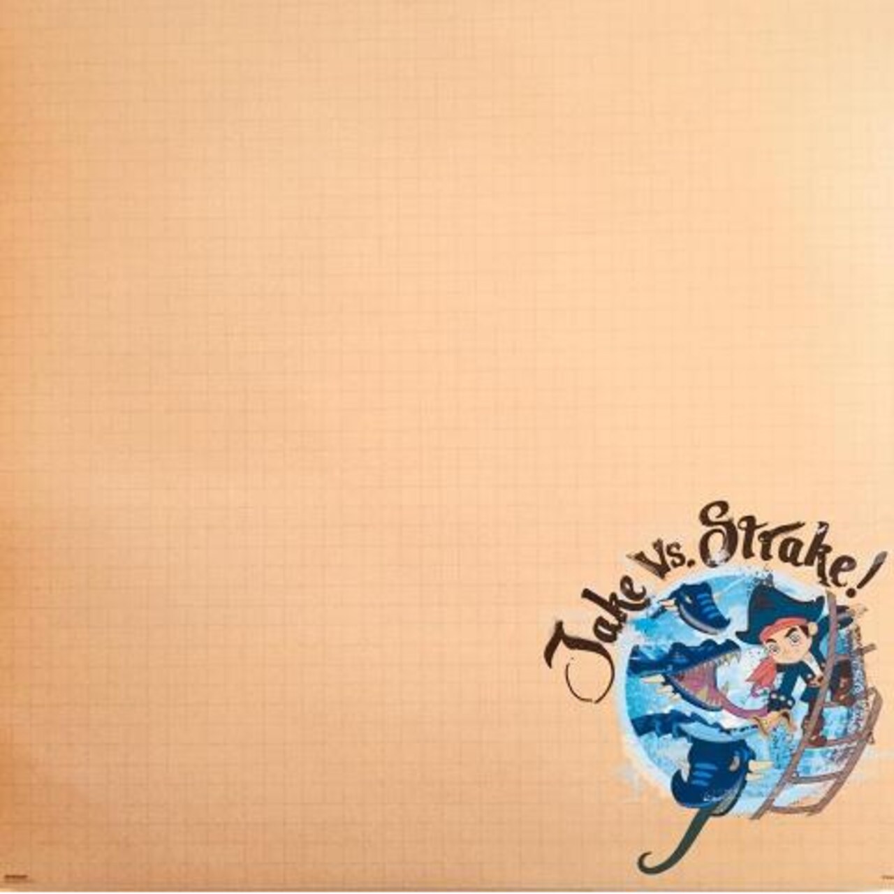 Disney Captain Jake Vs. Strake 12 x 12 Single-Sided Scrapbook Paper